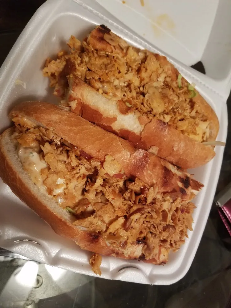 Buffalo Chicken Cheesesteak Hoagie